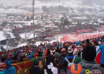 Fahrt zur WM Abfahrt in Schladming